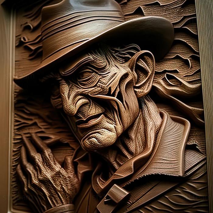 3D model Freddy Krueger A Nightmare on Elm Street Robert Englund (STL)